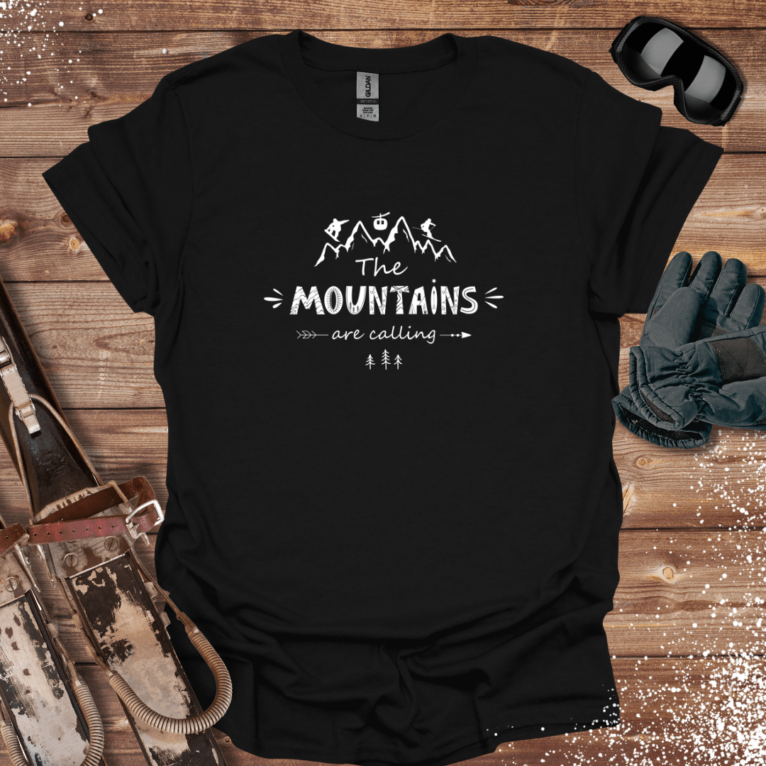 T-Shirt Black / S The Mountains Are Calling T-Shirt
