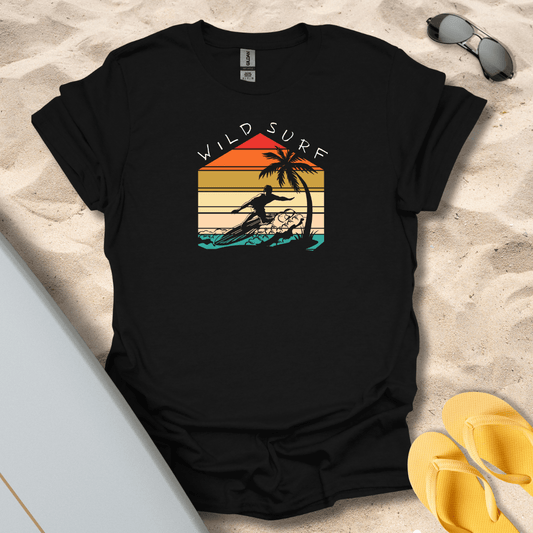 T-Shirt Black / S Wild Surf T-Shirt