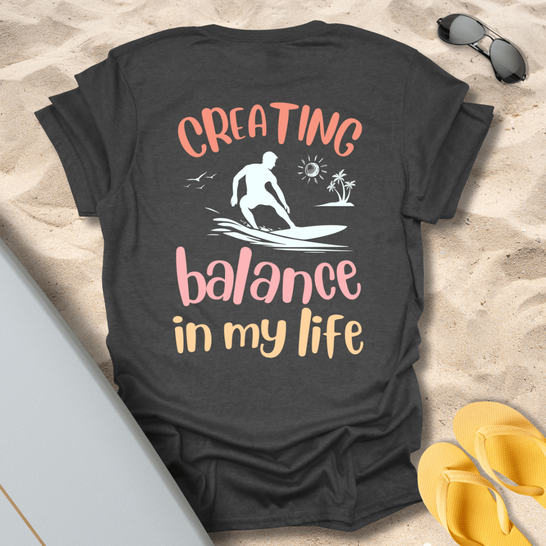 T-Shirt Dark Heather / S Creating Balance T-Shirt