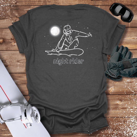 T-Shirt Dark Heather / S Night Rider T-Shirt