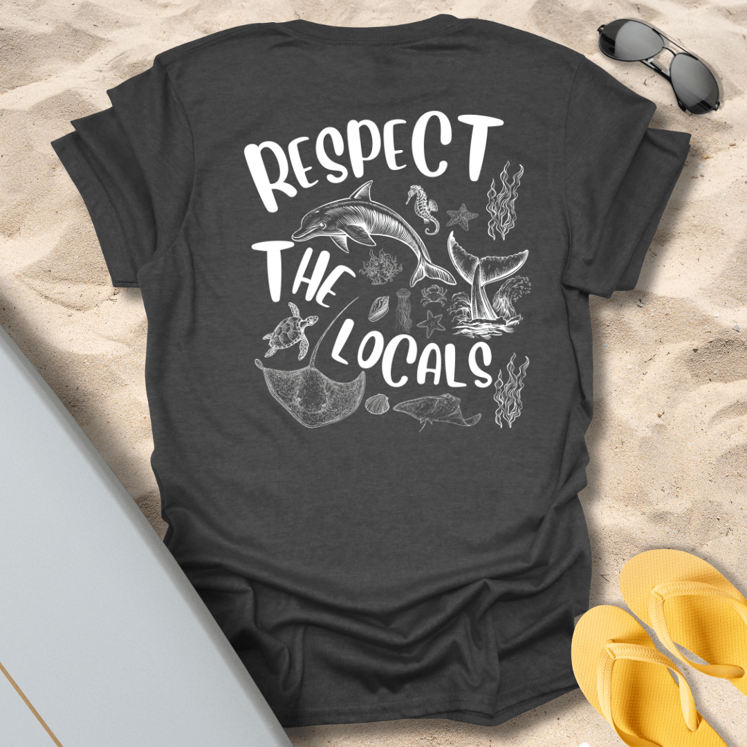 T-Shirt Dark Heather / S Respect The Locals T-Shirt