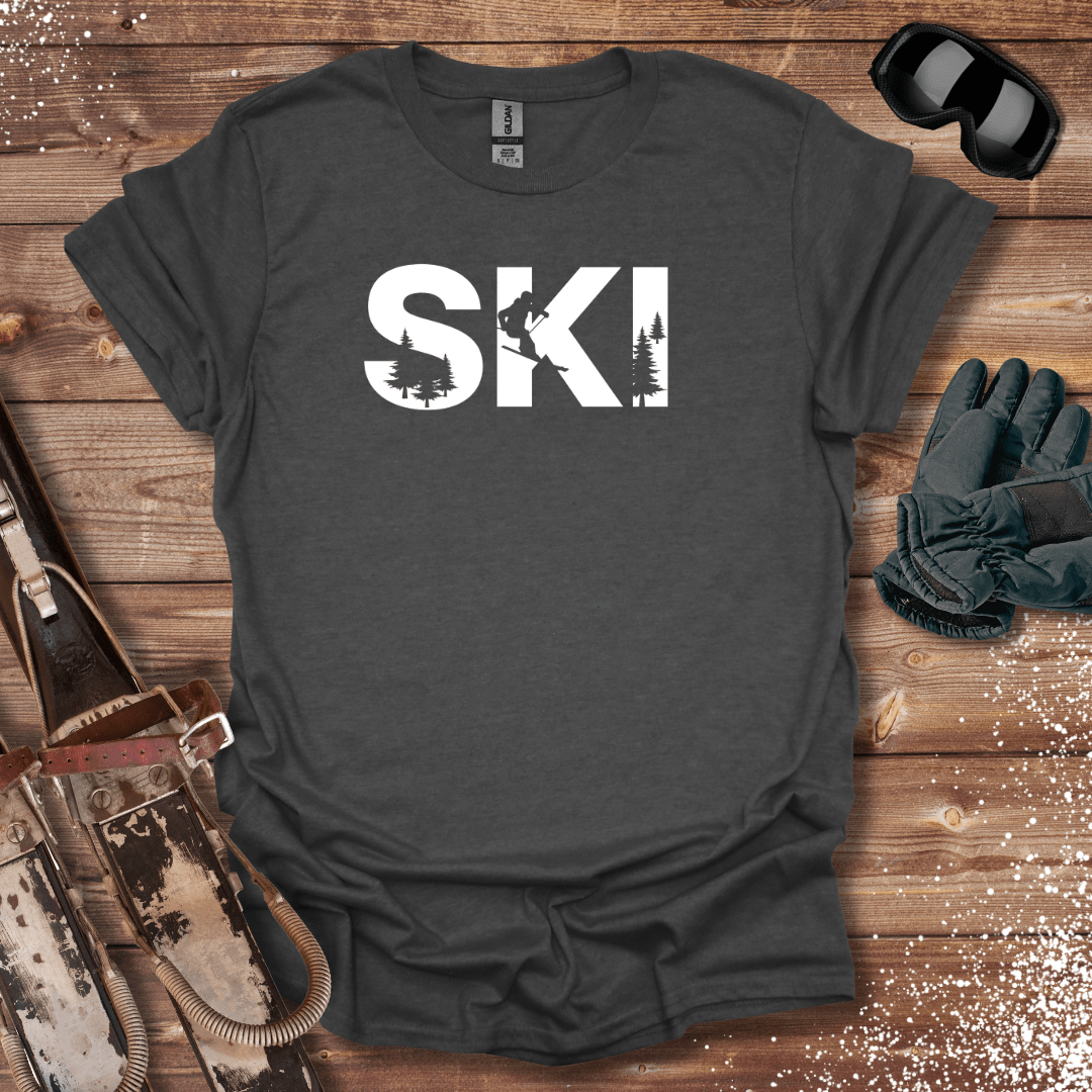 T-Shirt Dark Heather / S SKI T-Shirt