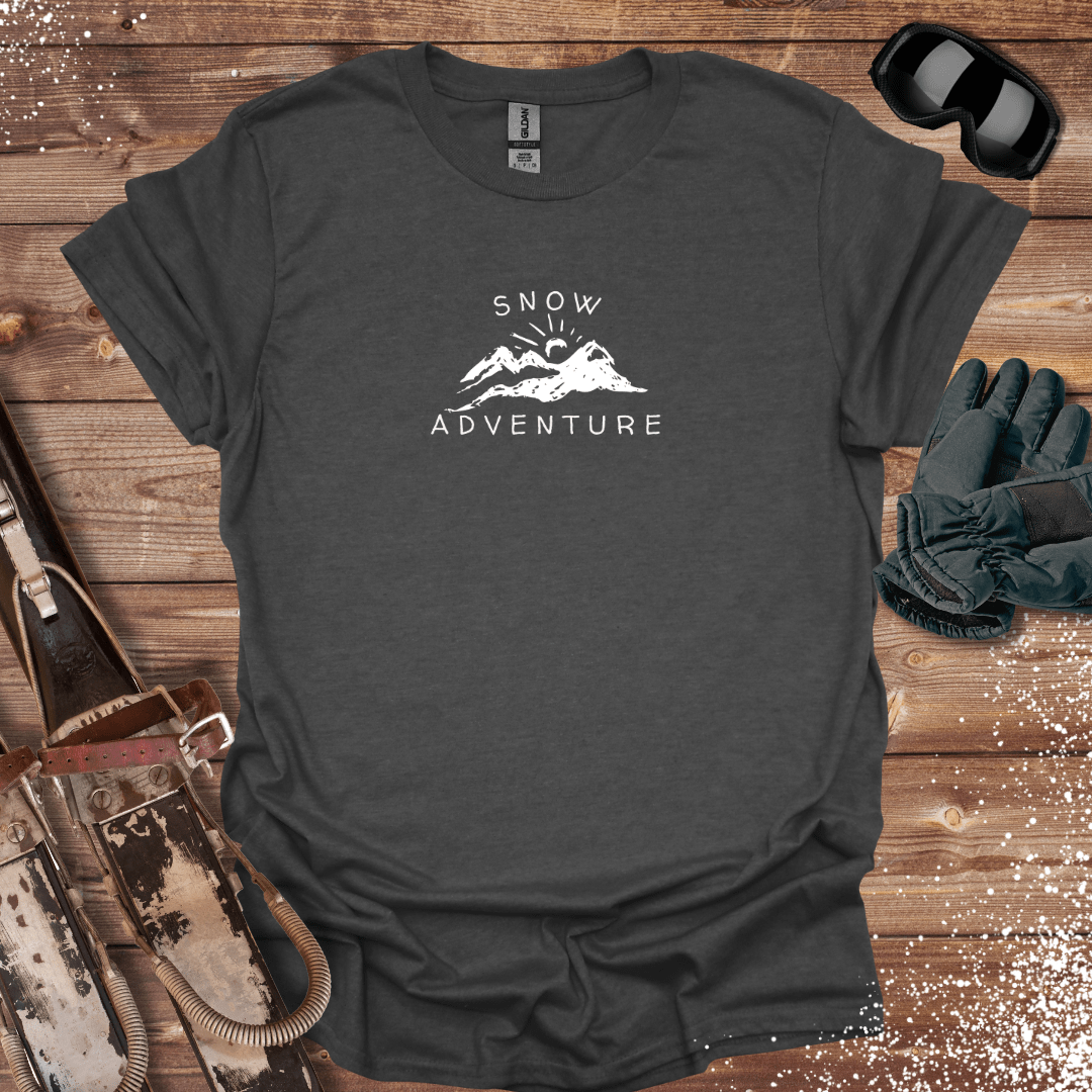 T-Shirt Dark Heather / S Snow Adventure T-Shirt