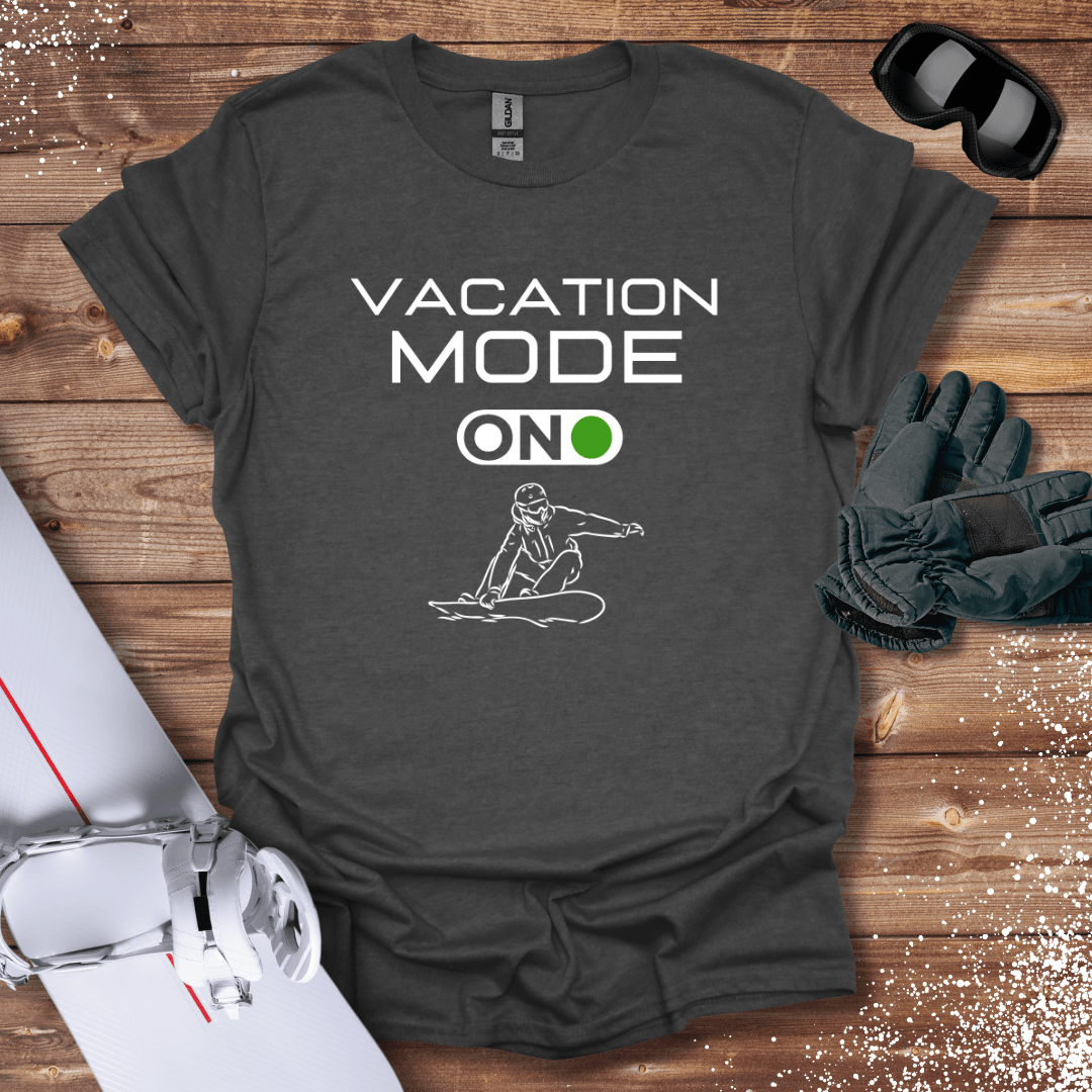 T-Shirt Dark Heather / S Snow Vacation T-Shirt