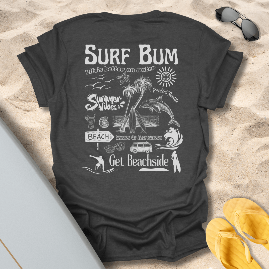 T-Shirt Dark Heather / S Surf Bum T-Shirt