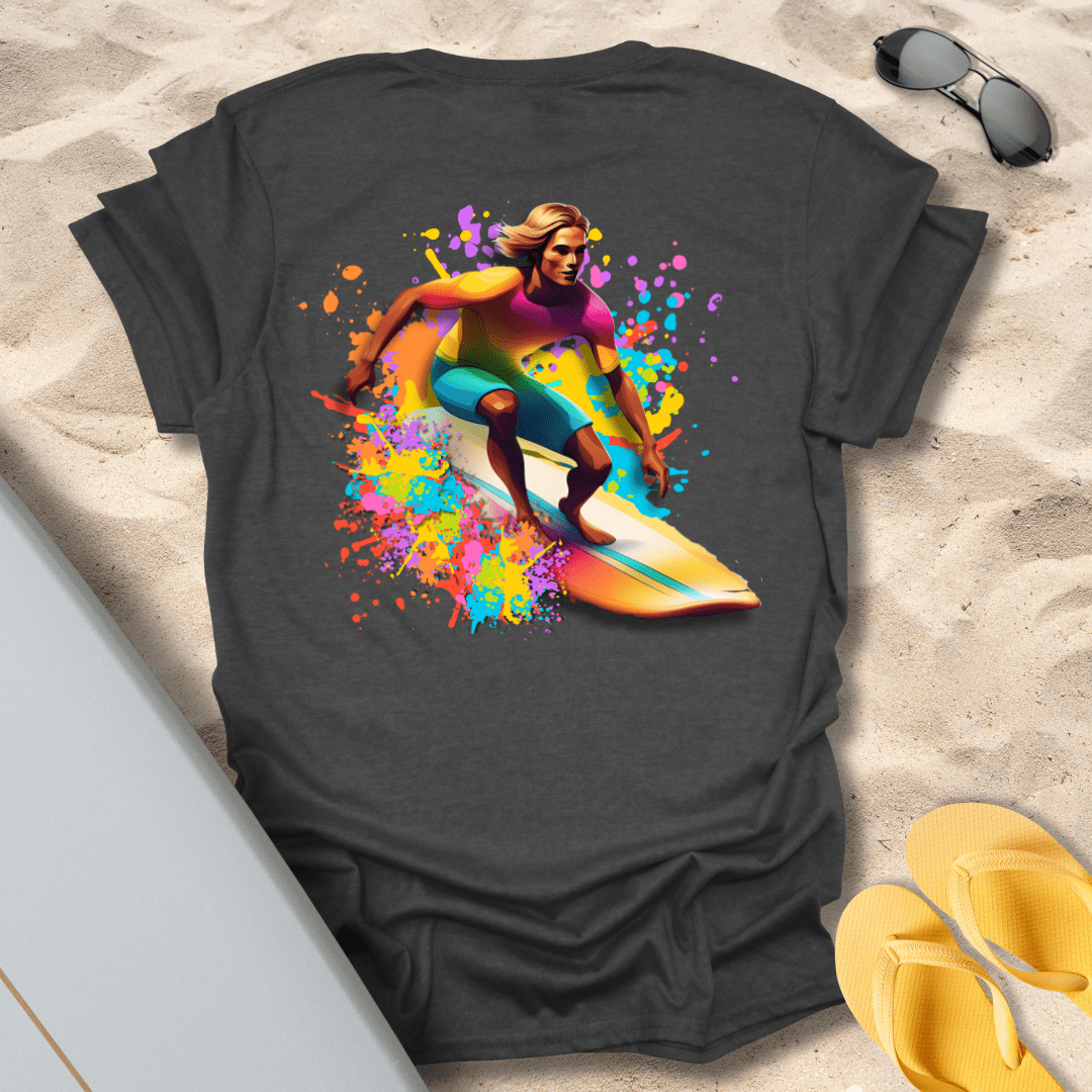 T-Shirt Dark Heather / S Surfer Color Burst T-Shirt