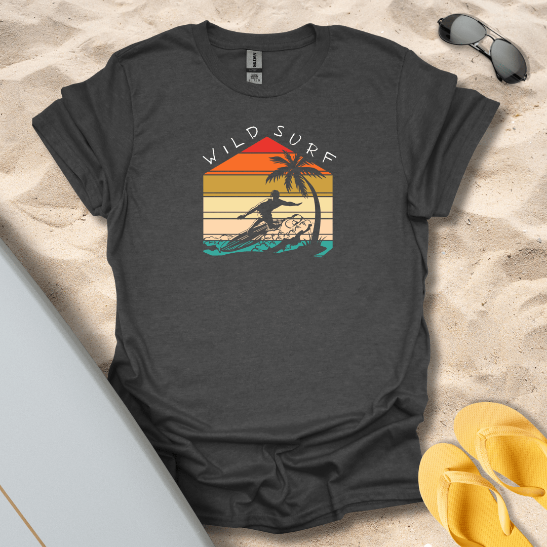 T-Shirt Dark Heather / S Wild Surf T-Shirt