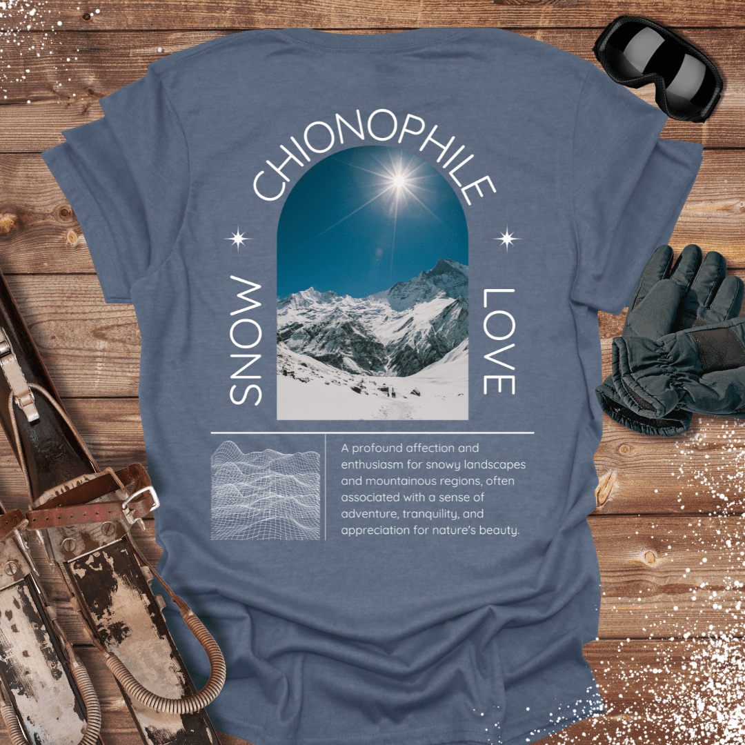 T-Shirt Heather Indigo / S Chionophile T-Shirt