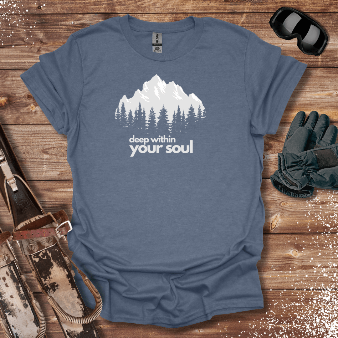 T-Shirt Heather Indigo / S Deep Within Your Soul T-Shirt