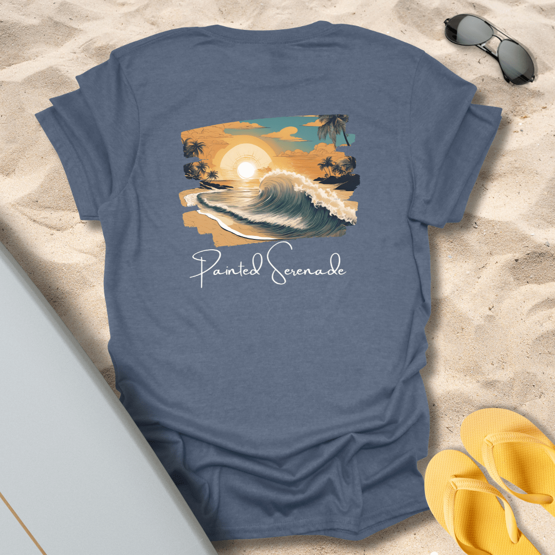 T-Shirt Heather Indigo / S Painted Serenade T-Shirt