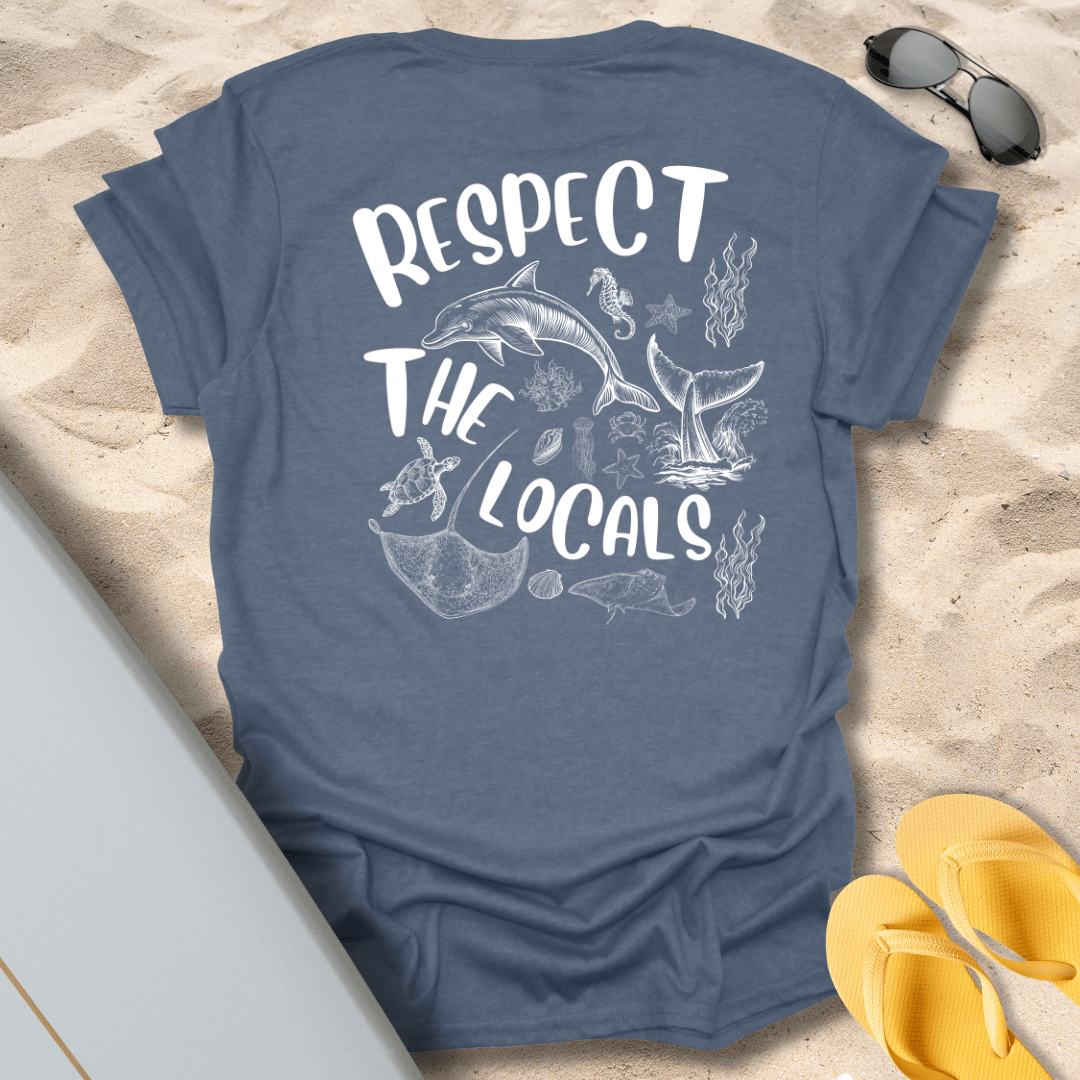 T-Shirt Heather Indigo / S Respect The Locals T-Shirt