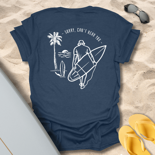 T-Shirt Heather Navy / S Can't Hear You T-Shirt