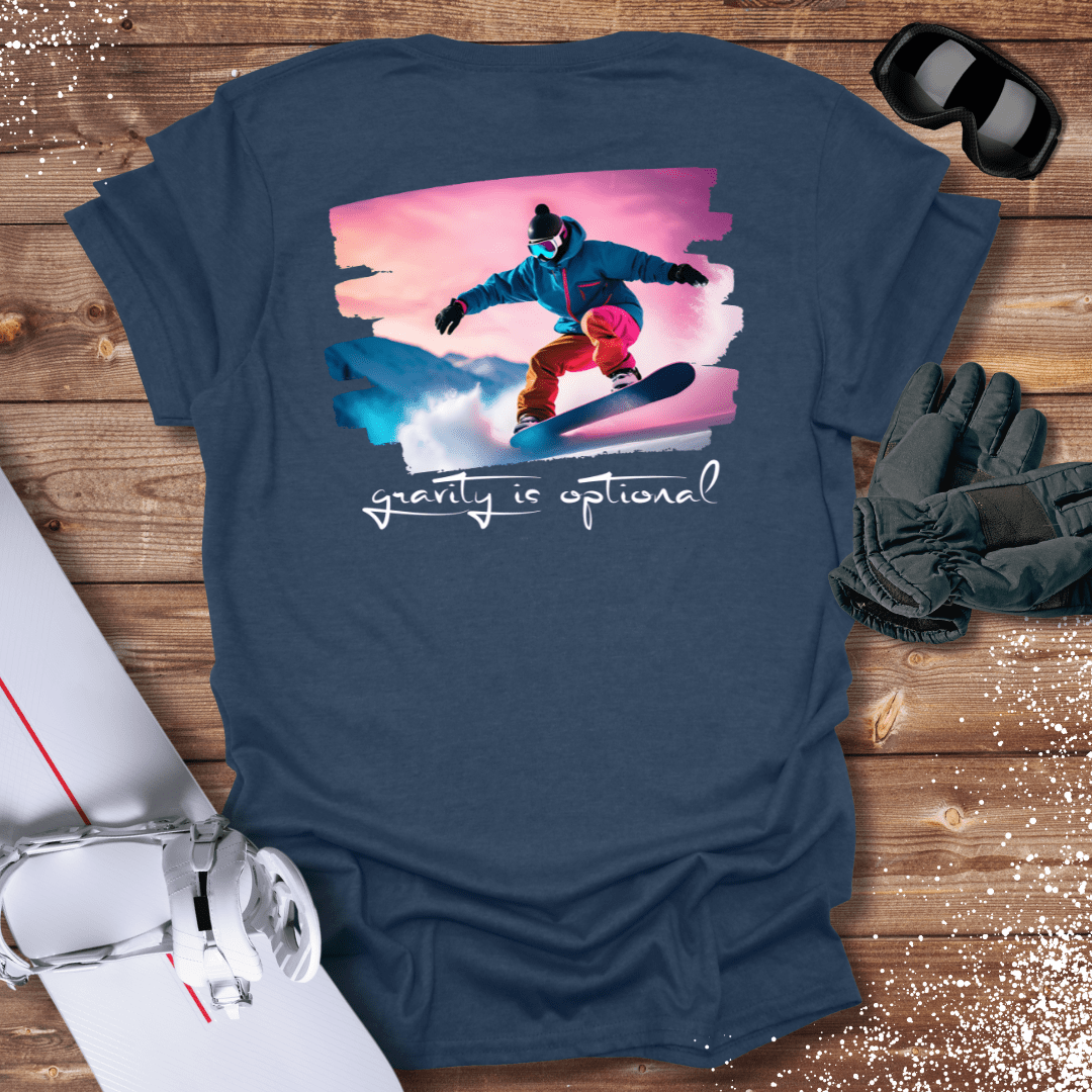 T-Shirt Heather Navy / S Gravity Is Optional T-Shirt