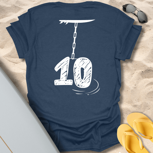 T-Shirt Heather Navy / S Hang 10 T-Shirt