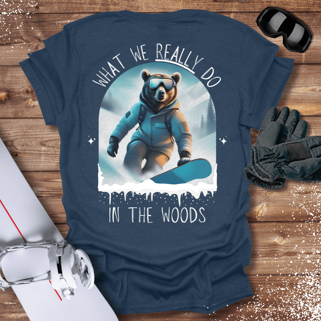 T-Shirt Heather Navy / S In The Woods T-Shirt