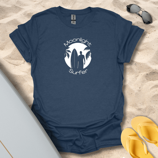 T-Shirt Heather Navy / S Moonlight Surfer T-Shirt