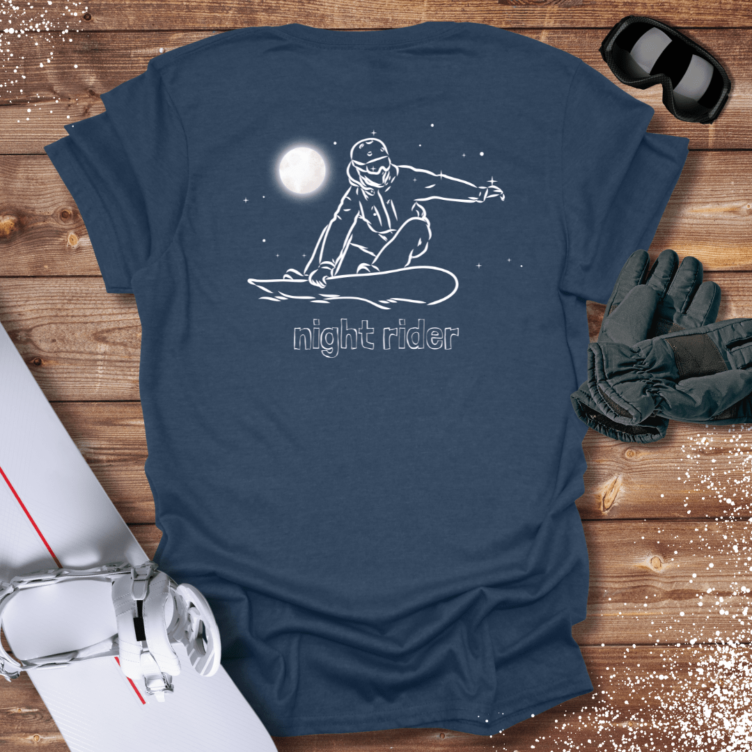 T-Shirt Heather Navy / S Night Rider T-Shirt