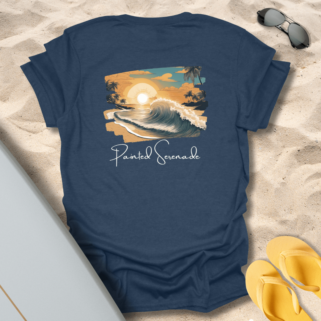 T-Shirt Heather Navy / S Painted Serenade T-Shirt