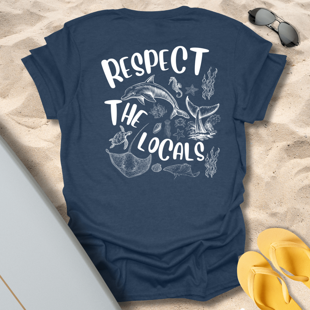 T-Shirt Heather Navy / S Respect The Locals T-Shirt