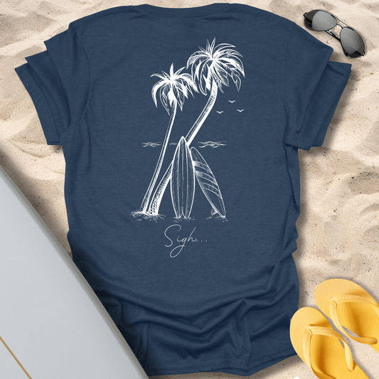T-Shirt Heather Navy / S Sigh T-Shirt