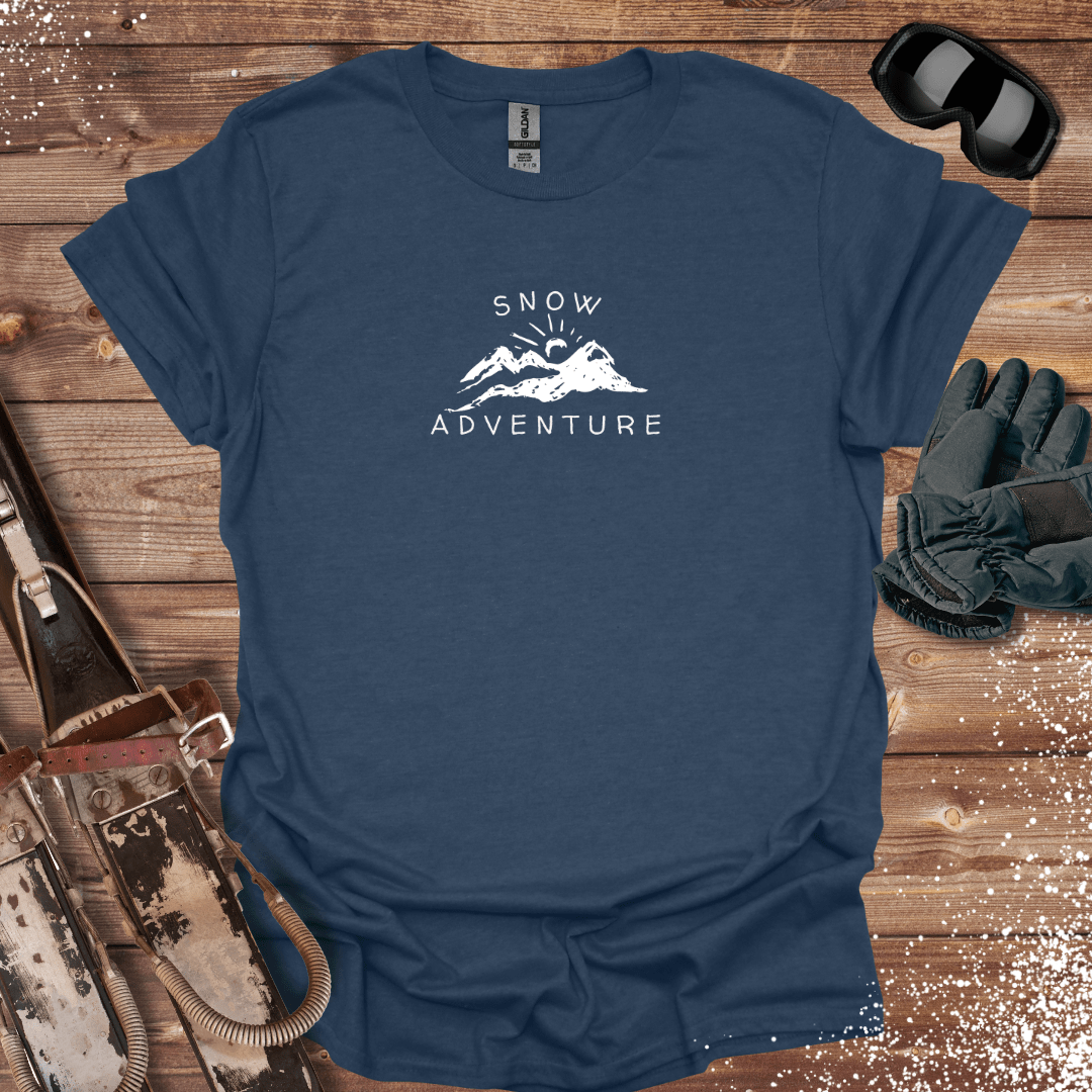 T-Shirt Heather Navy / S Snow Adventure T-Shirt