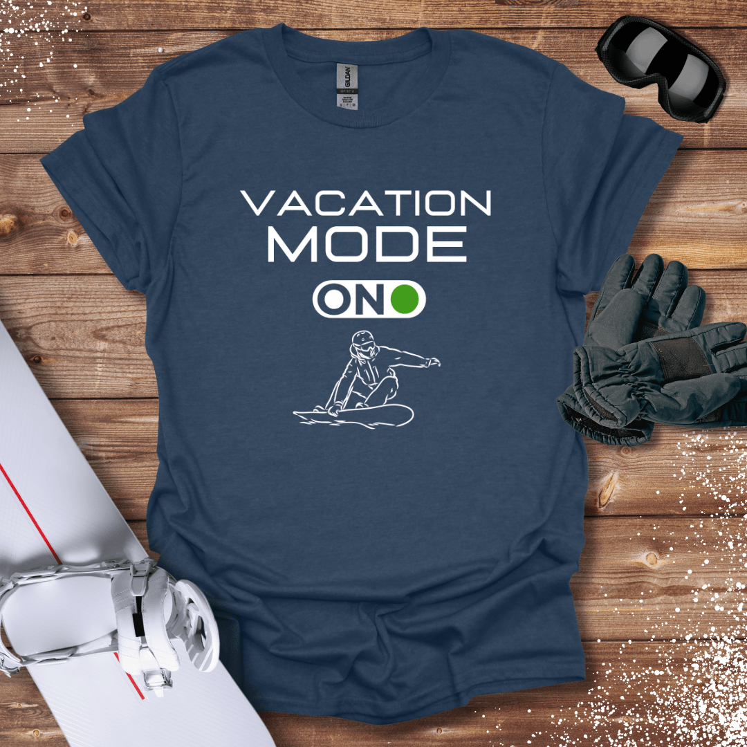 T-Shirt Heather Navy / S Snow Vacation T-Shirt