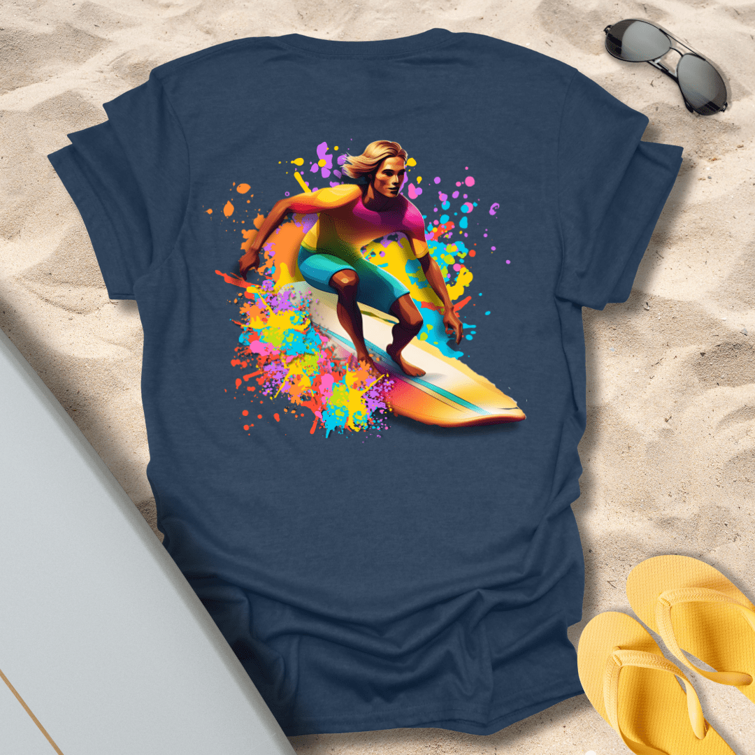 T-Shirt Heather Navy / S Surfer Color Burst T-Shirt