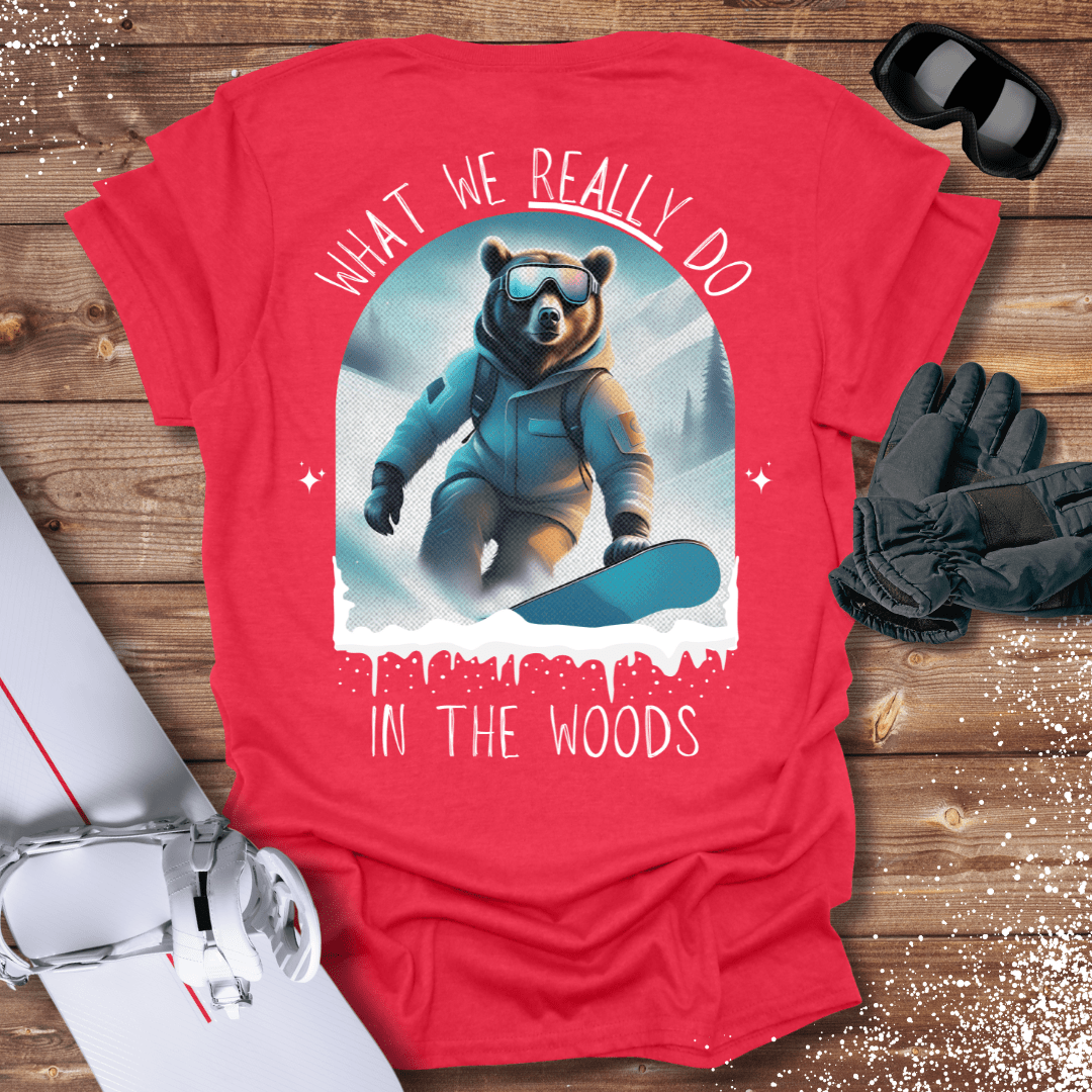 T-Shirt Heather Red / S In The Woods T-Shirt