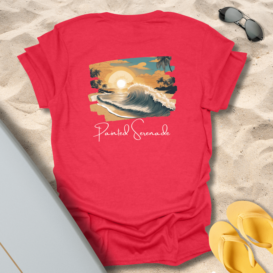 T-Shirt Heather Red / S Painted Serenade T-Shirt