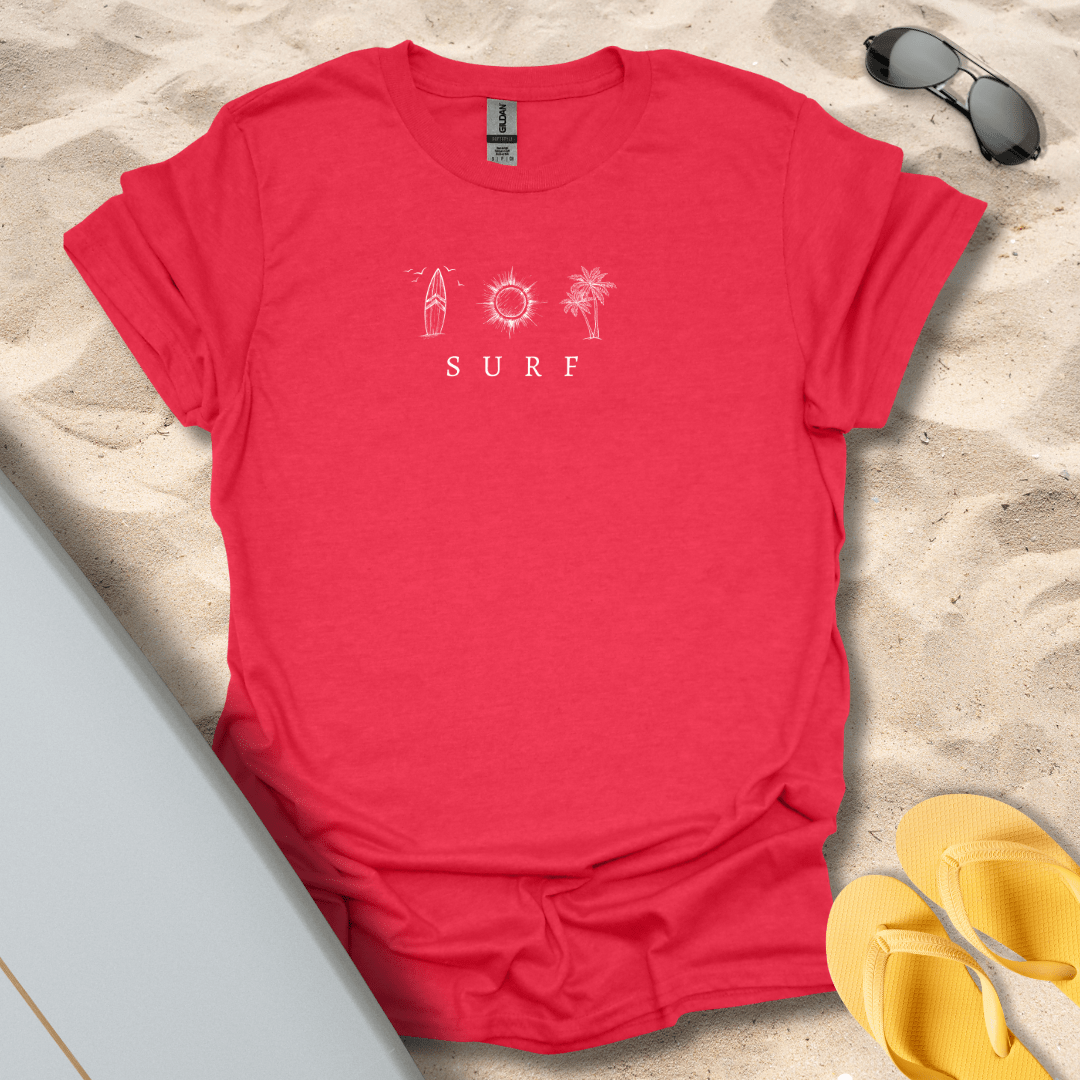 T-Shirt Heather Red / S Soft Surf T-Shirt