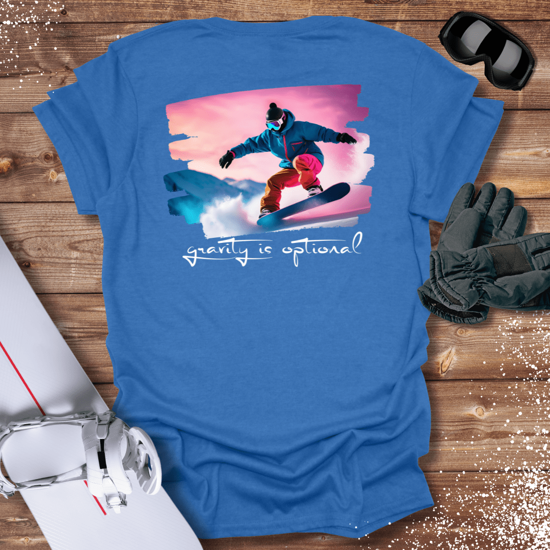 T-Shirt Heather Royal / S Gravity Is Optional T-Shirt