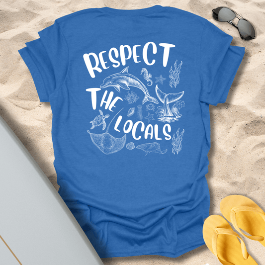 T-Shirt Heather Royal / S Respect The Locals T-Shirt