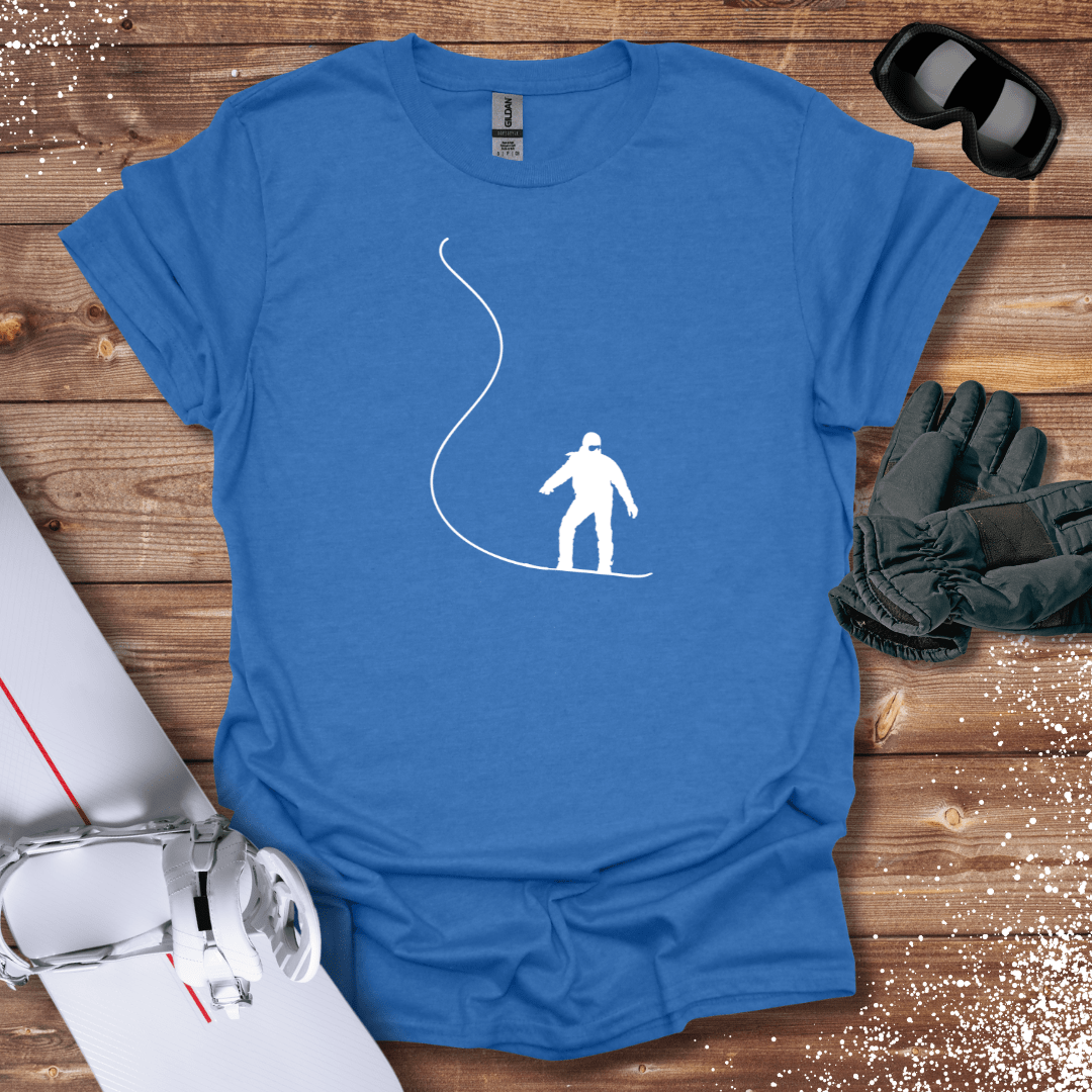 T-Shirt Heather Royal / S Smooth Snowboard T-Shirt