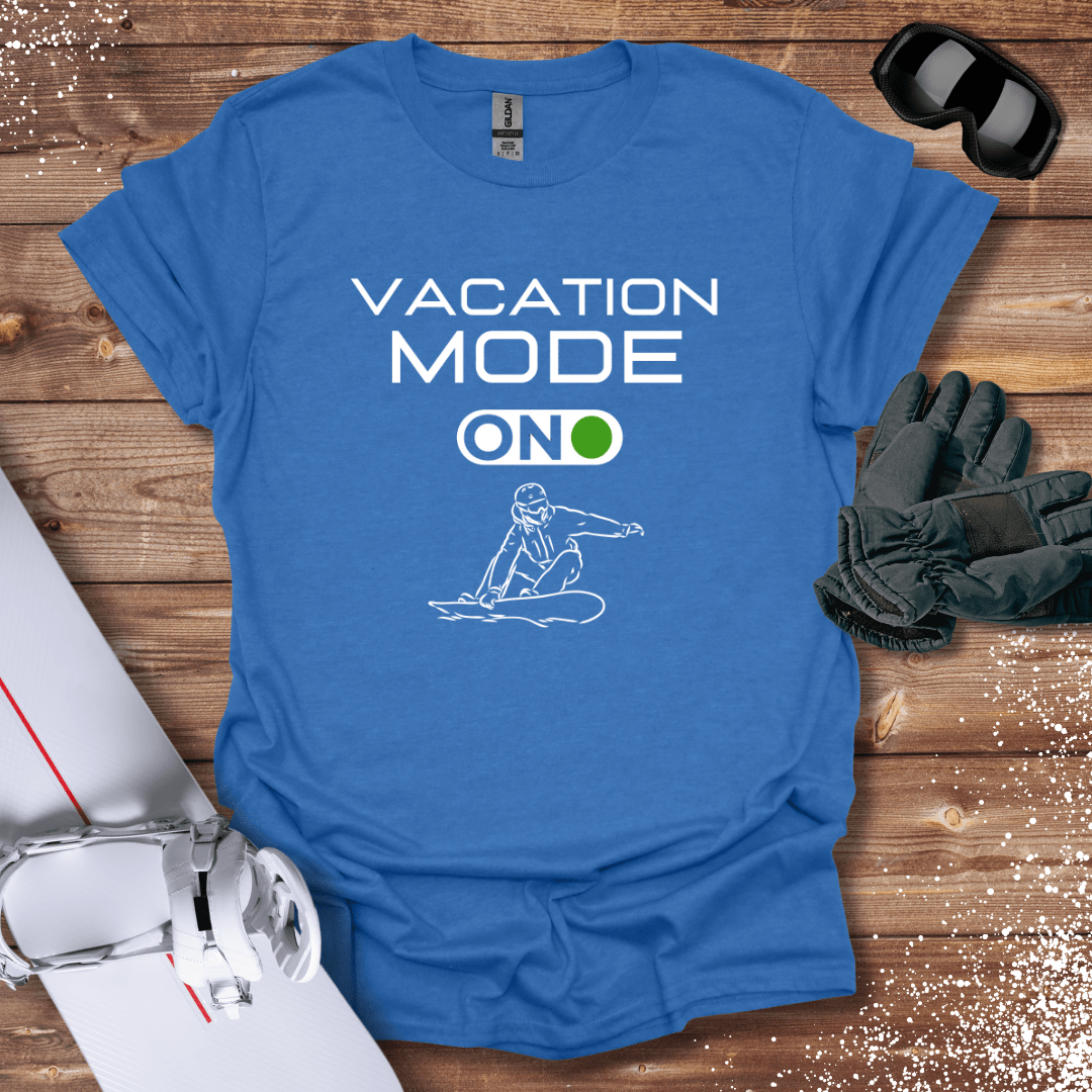 T-Shirt Heather Royal / S Snow Vacation T-Shirt