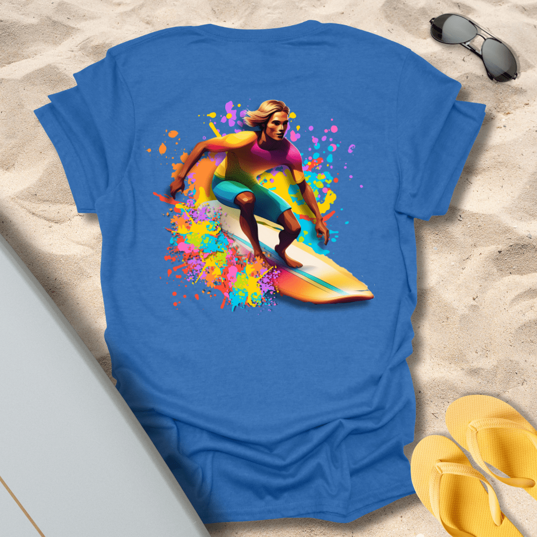 T-Shirt Heather Royal / S Surfer Color Burst T-Shirt