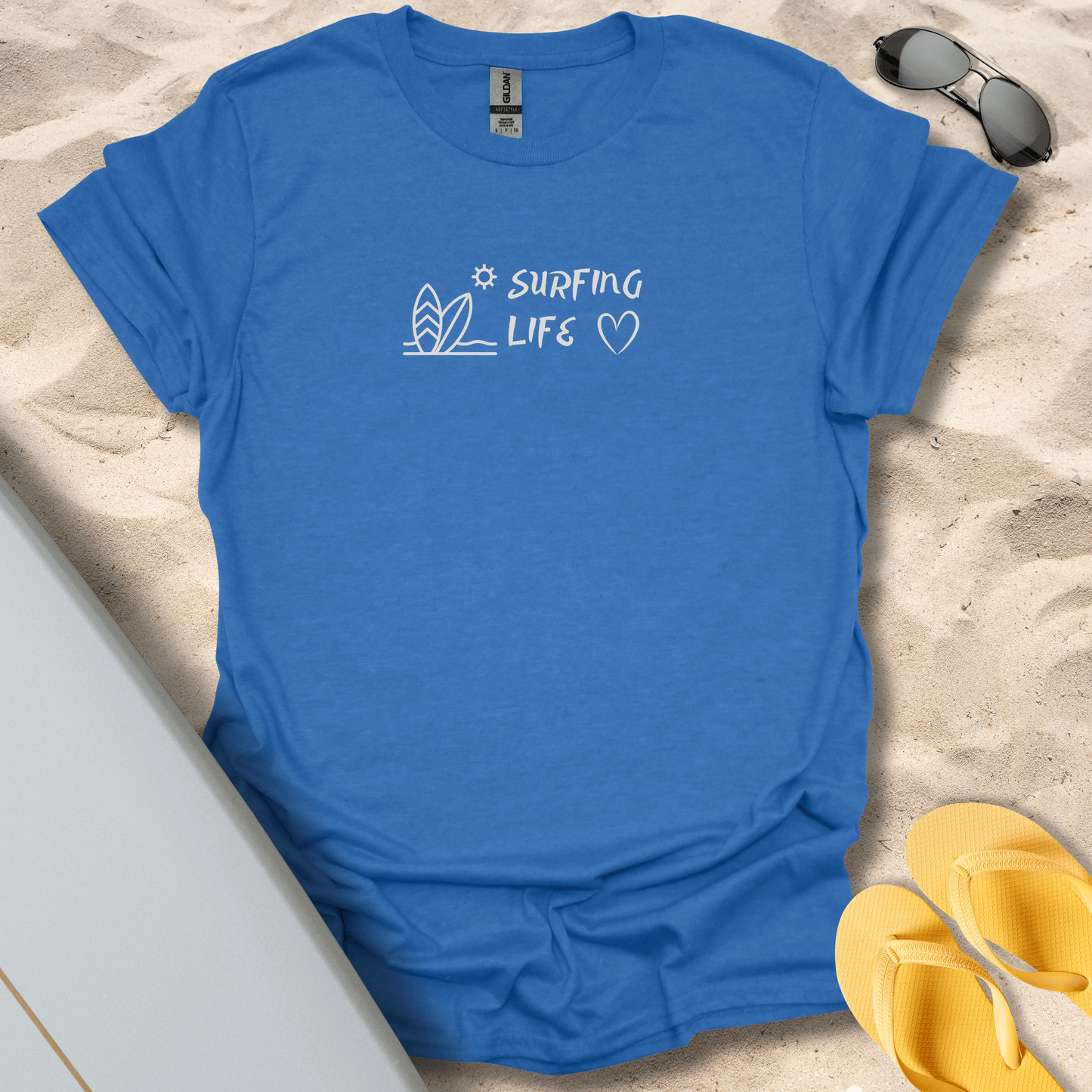 T-Shirt Heather Royal / S Surfing Life T-Shirt