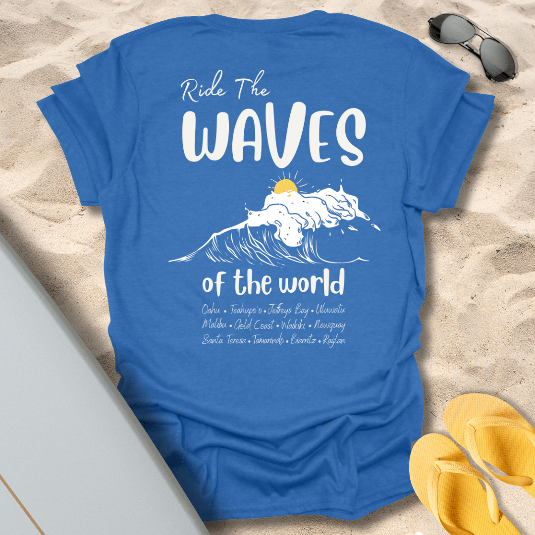 T-Shirt Heather Royal / S Waves of the World T-Shirt