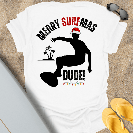 T-Shirt Merry Surfmas Dude T-Shirt