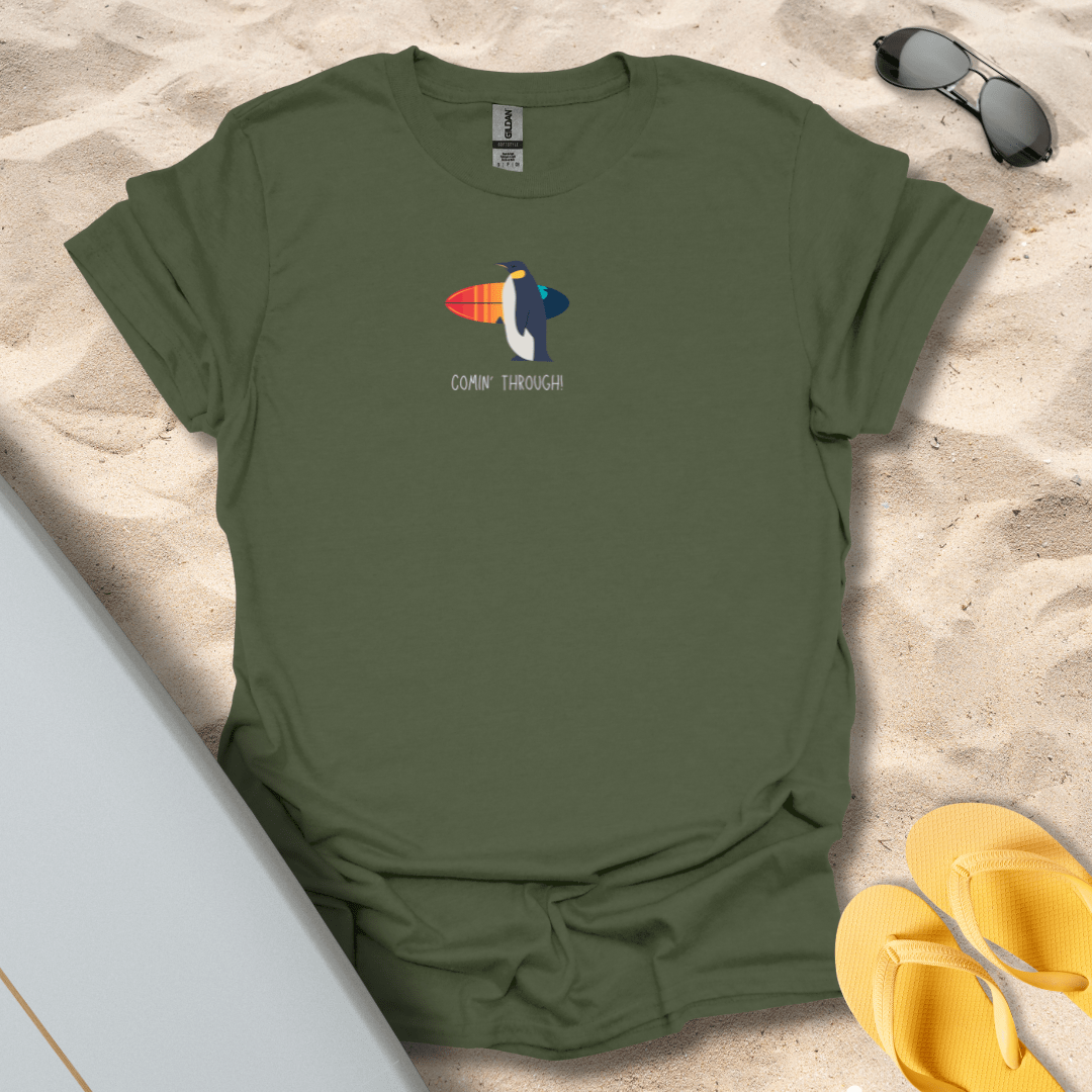 T-Shirt Military Green / S Comin' Through T-Shirt