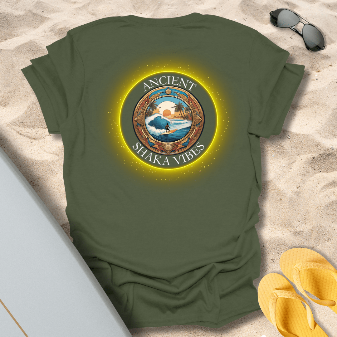 T-Shirt Military Green / S Shaka Vibes T-Shirt