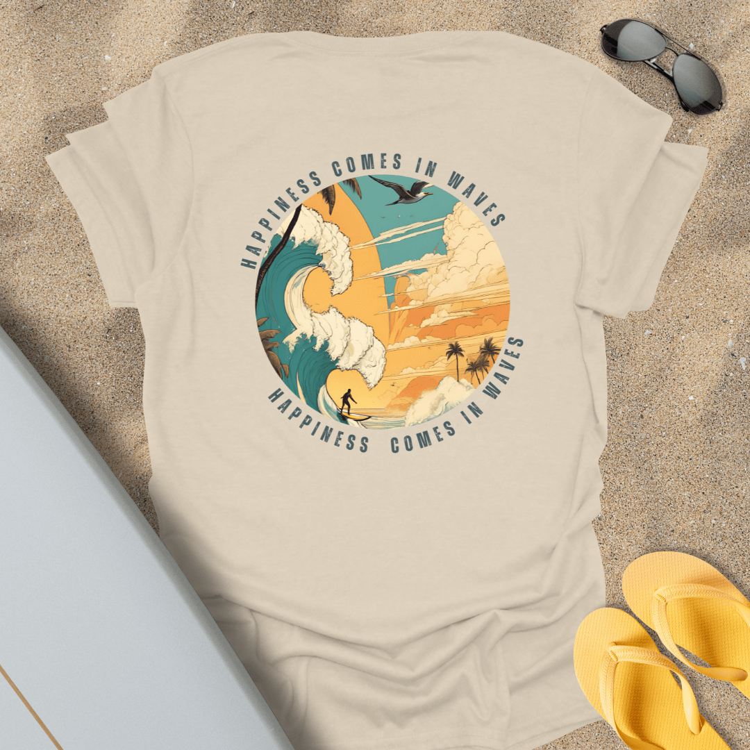 T-Shirt Natural / S Happiness Comes T-Shirt