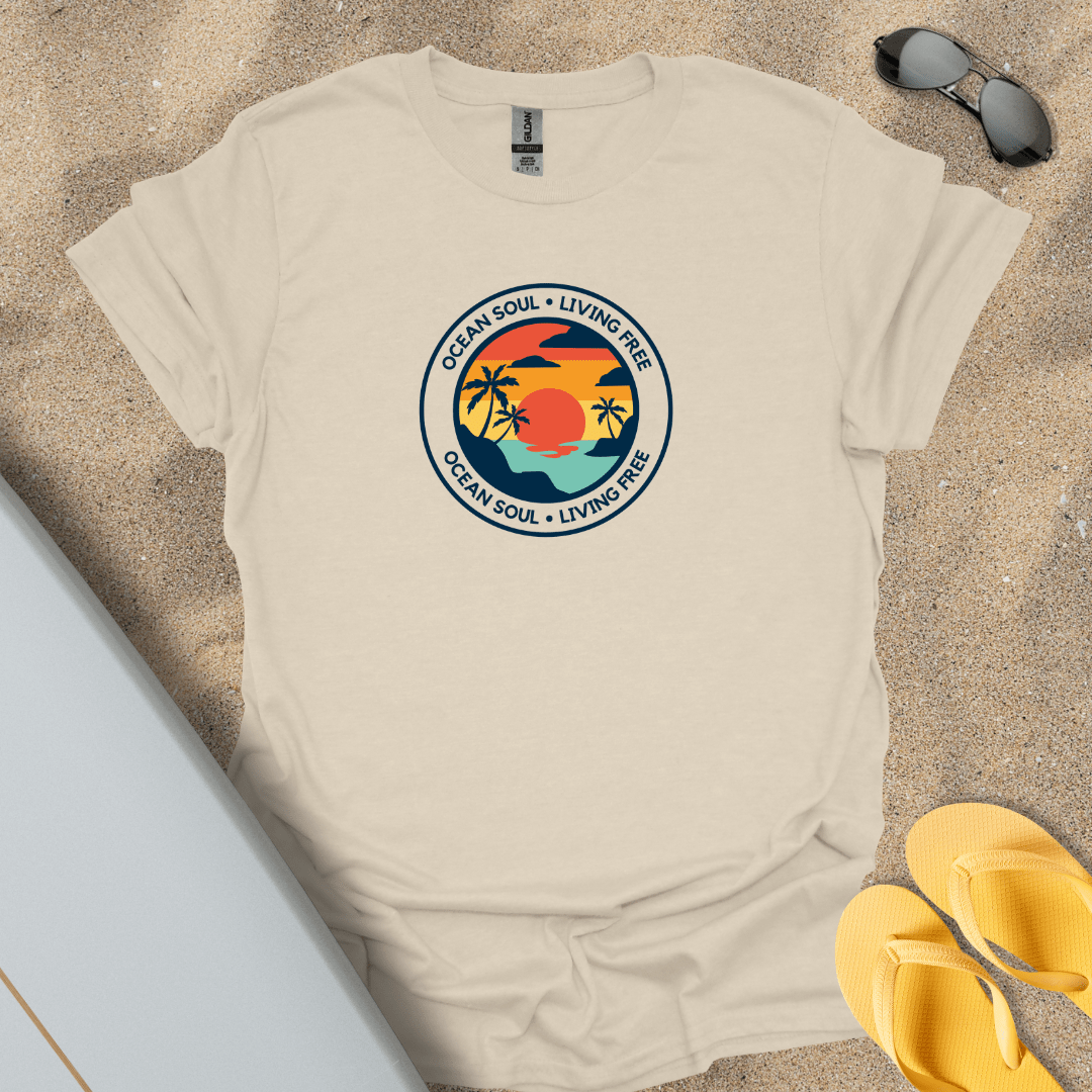 T-Shirt Natural / S Ocean Soul T-Shirt