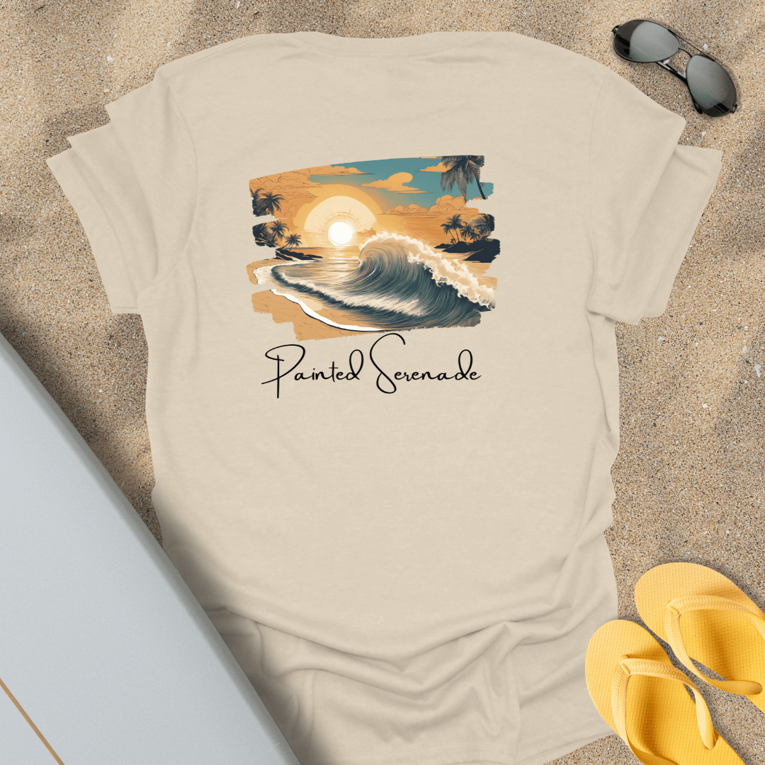 T-Shirt Natural / S Painted Serenade T-Shirt