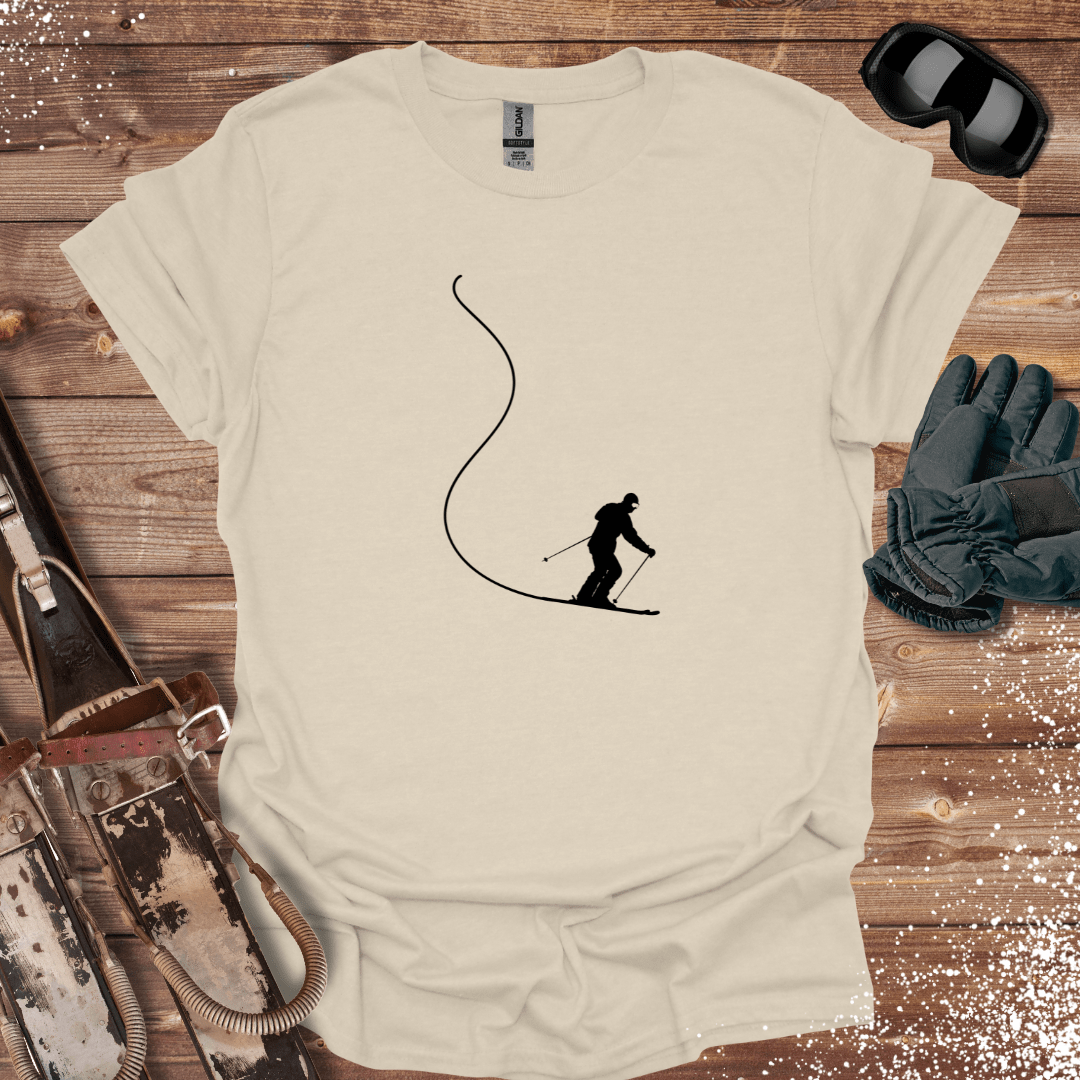 T-Shirt Natural / S Smooth Ski T-Shirt