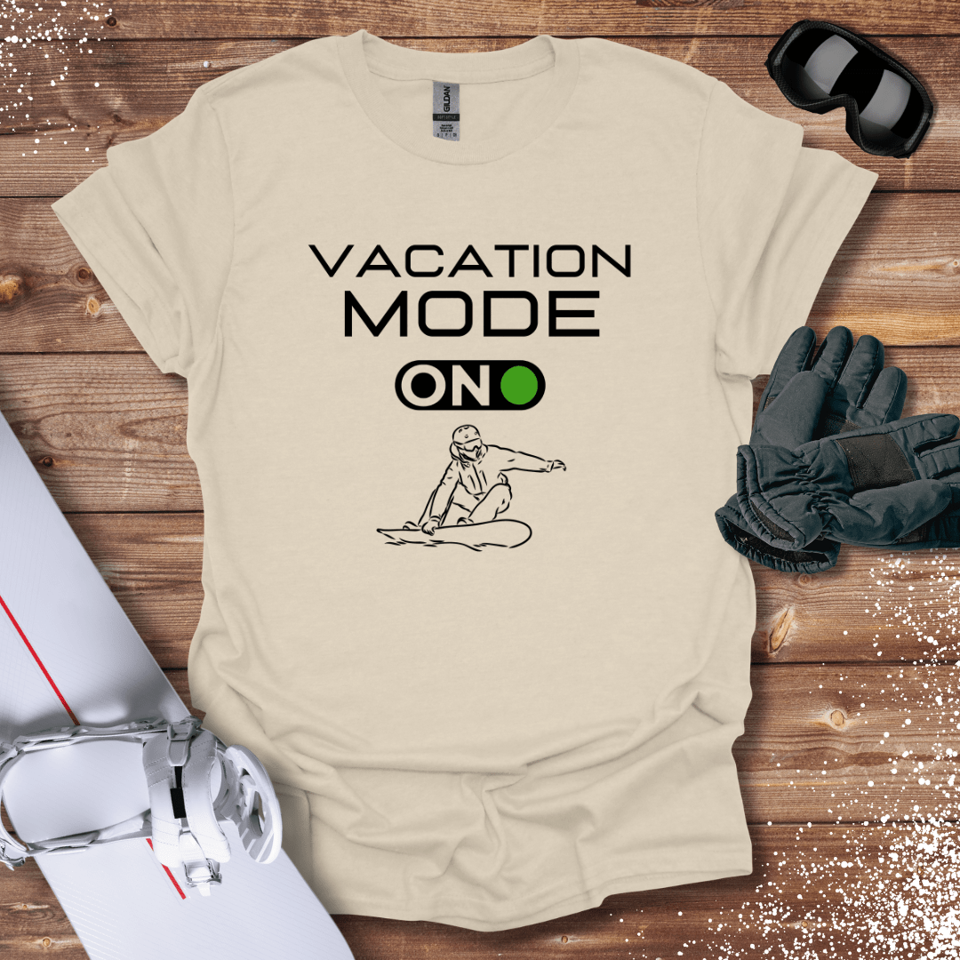 T-Shirt Natural / S Snow Vacation T-Shirt