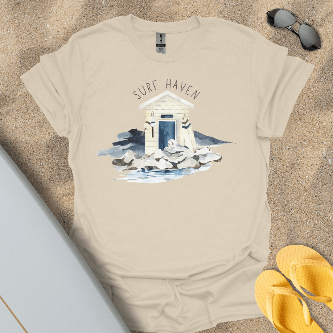 T-Shirt Natural / S Surf Haven T-Shirt