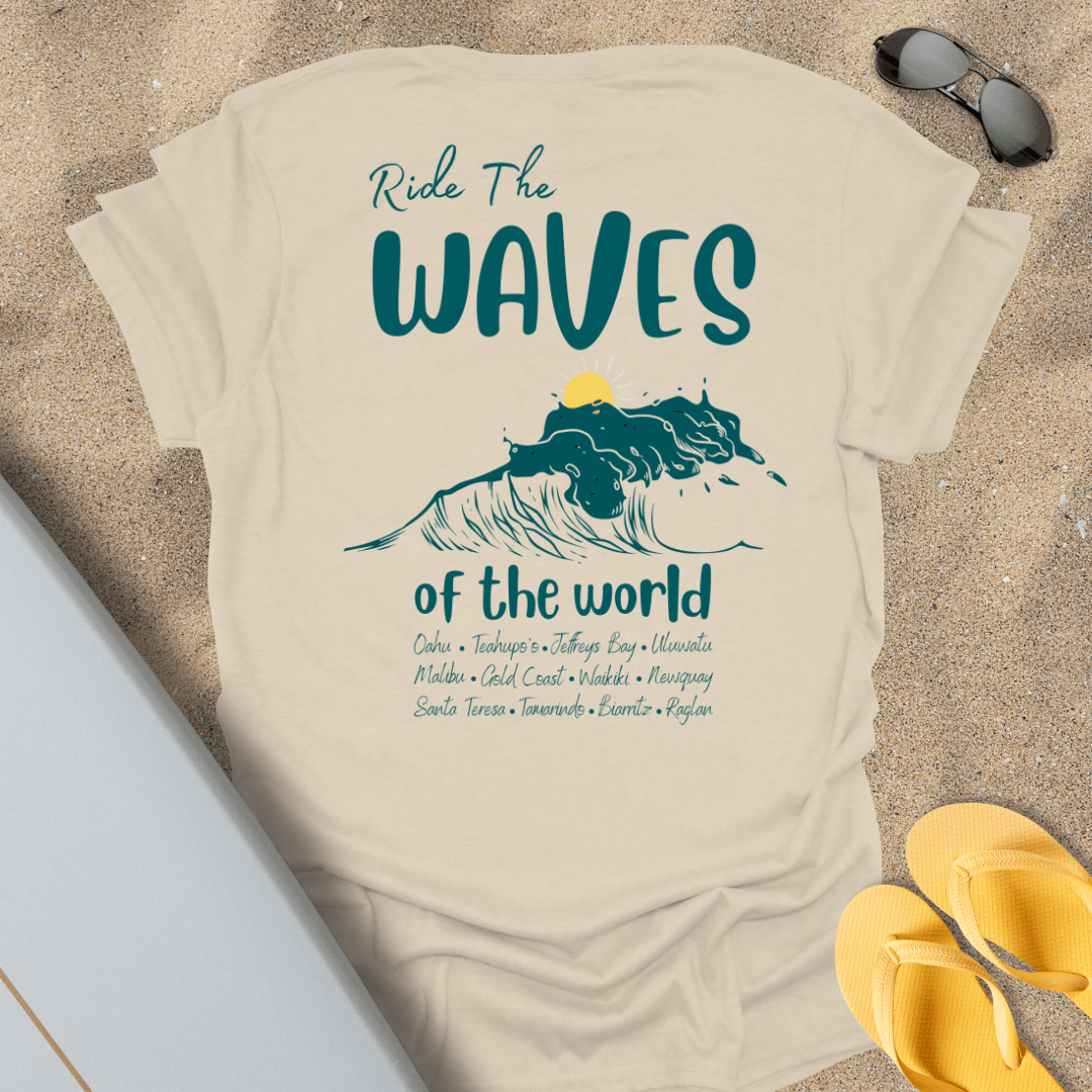 T-Shirt Natural / S Waves of the World T-Shirt