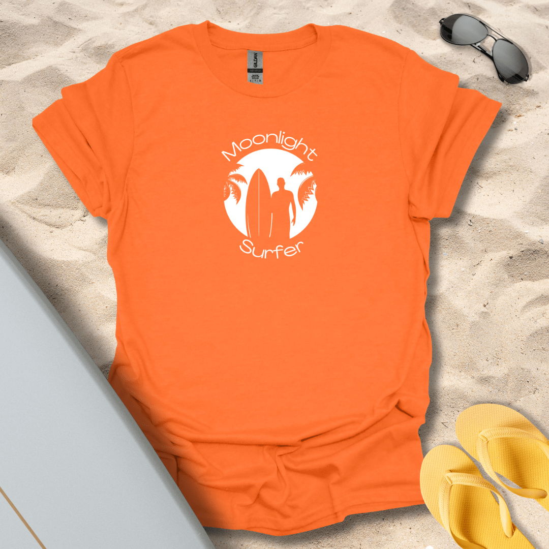 T-Shirt Orange / S Moonlight Surfer T-Shirt