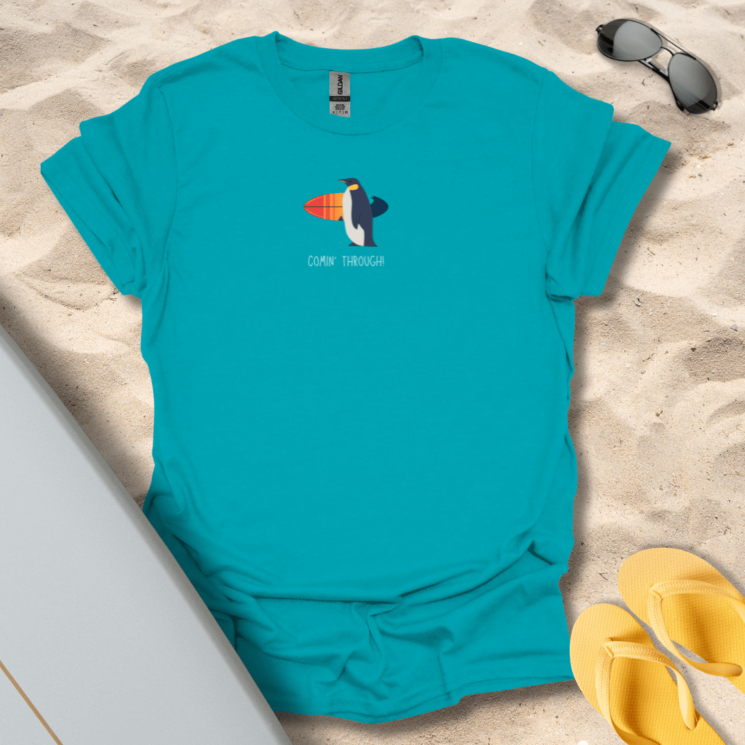 T-Shirt Tropical Blue / S Comin' Through T-Shirt