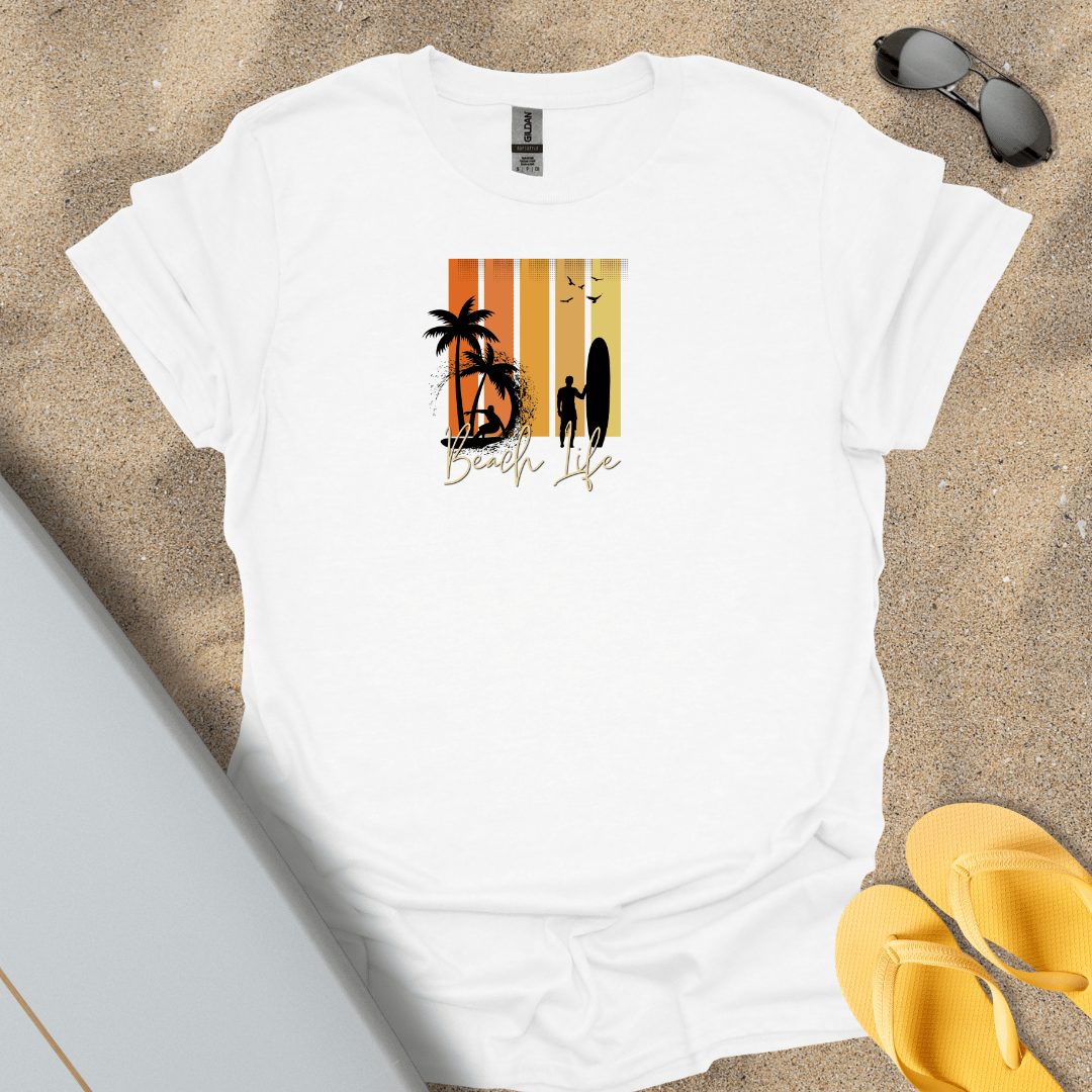 T-Shirt White / S Beach Life T-Shirt